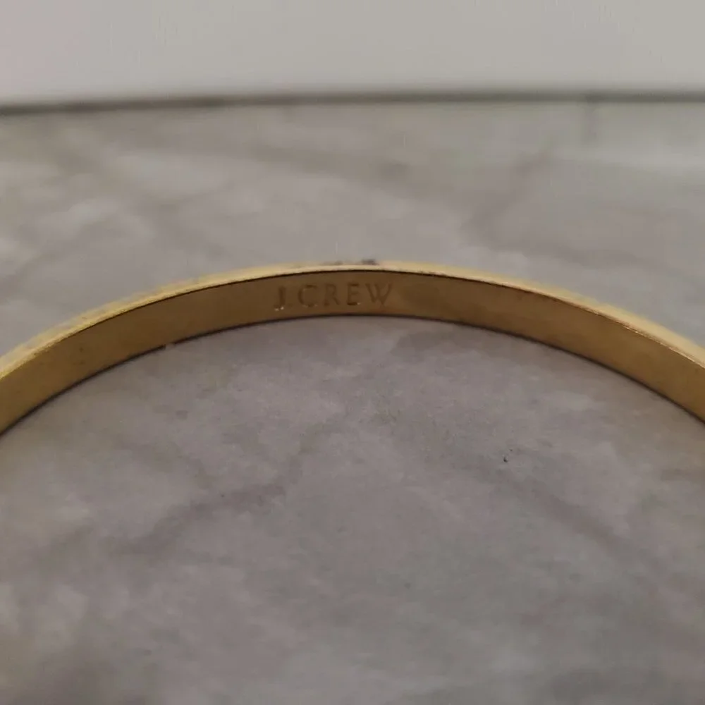 💚 Vintage Y2k 00s 2000's J. Crew Bright Spring Green Skinny Bangle 💚